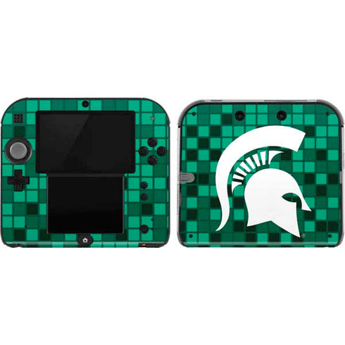 Michigan State University Spartans Digital Pixels Nintendo Skins
